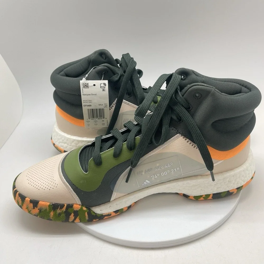Adidas‎ Sneakers Mens 13 Camo Marquee Boost Legend Earth EF0489 Athletic Shoes